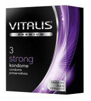 Презервативы Vitalis Premium 3 шт - сверхпрочные