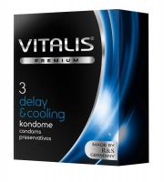 Презервативы VITALIS PREMIUM cooling  - 3 шт.