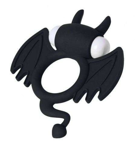 Эрекционное кольцо с вибропулей Cocky Devil