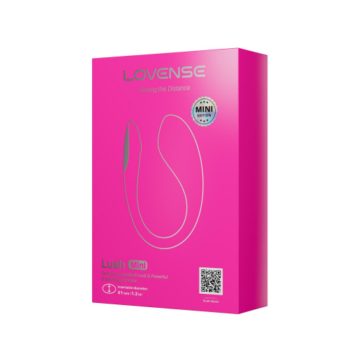 Виброяйцо LOVENSE Lush Mini, розовый