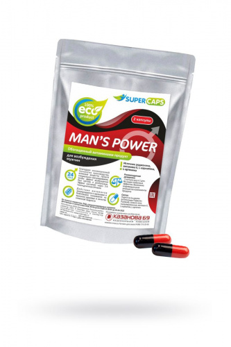 Возбуждающее средство Man'sPower+Lcarnitin капсулы 2 шт