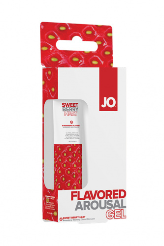 Стимулирующее средство со вкусом клубники JO Sweet Berry Heart
