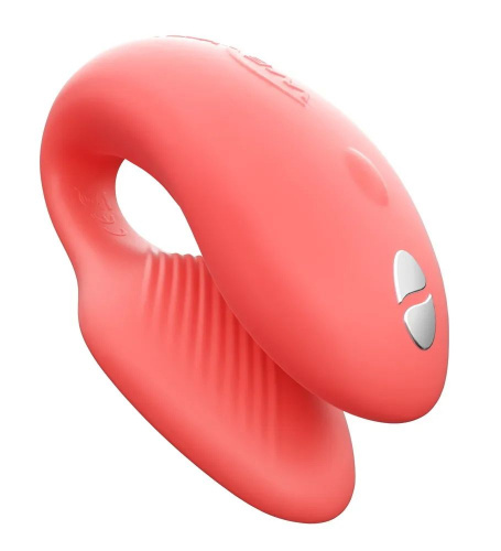 Сенсорный вибромассажер для пар We-Vibe Chorus Crave Coral