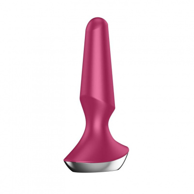 Анальная пробка с вибрацией Satisfyer Plug Ilicious 2 (малиновый)