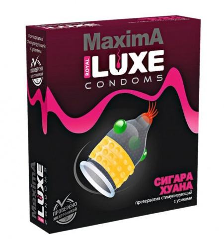 Презервативы "Luxe" сигара Хуана