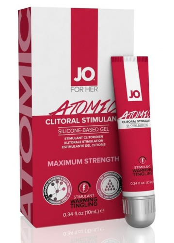 Возбуждающий гель для клитора сильного действия JO SPICY CLITORAL GEL - 10 мл.