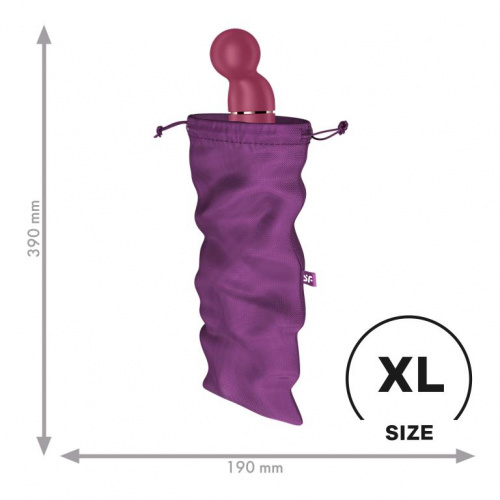 Мешочек для хранения вибромассажера Treasure Bag XL violet