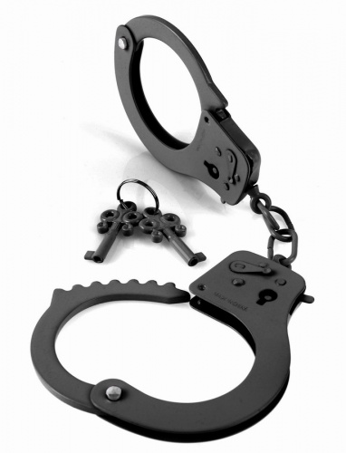 Наручники металлические Designer Cuffs черные
