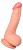 Фаллоимитатор RealStick Elite телесный 18,5 см. прямой