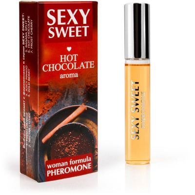 Духи с феромонами Sexy Sweet с ароматом горячего шоколада