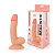 Телесный реалистичный фаллоимитатор Erowoman - 18 см