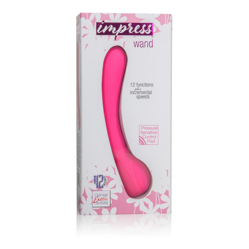Вибромассажер Impress Wand розовый