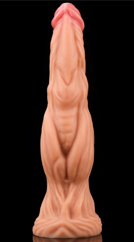 Фаллоимитатор 9.5 Dual layered Platinum Silicone Cock - 24,5 см.