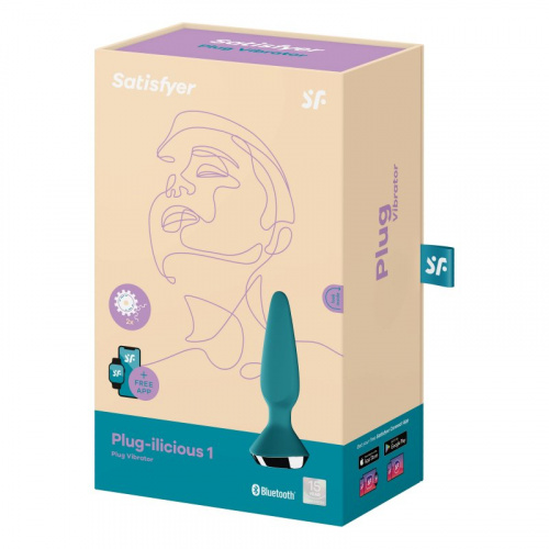Анальная пробка с вибрацией Satisfyer Plug Ilicious 1
