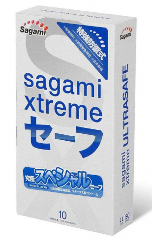 Презервативы Sagami Xtreme Ultrasafe 10 шт