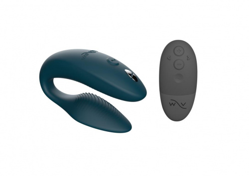 Вибромассажер для пар We-Vibe Sync NEW Velvet Green