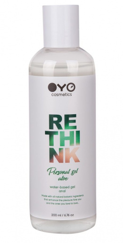 Анальный увлажняющий гель на водной основе OYO Personal Gel Aloe