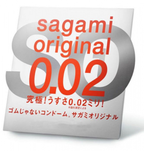 Презервативы Sagami "Original 0.02 ", 1 шт.