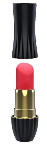 Клиторальный стимулятор-помада LIPSTICK - 9,3 см
