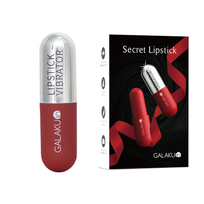 Вибропуля "Secret Lipstick" красная