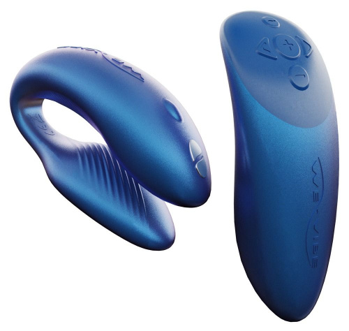 Сенсорный вибромассажер для пар We-Vibe Chorus Cosmic Blue