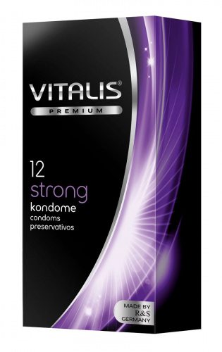 Презервативы Vitalis Premium 12 шт - сверпрочные