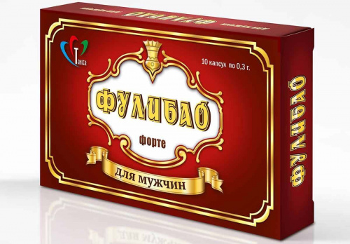 БАД для мужчин "Фулибао форте" - 10 капсул (0,3 гр.)