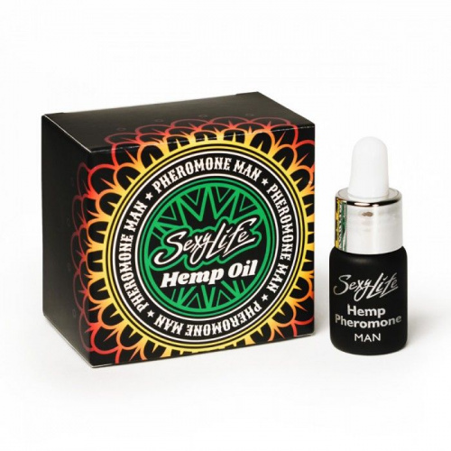 Мужские духи с феромонами Sexy Life HEMPOIL man