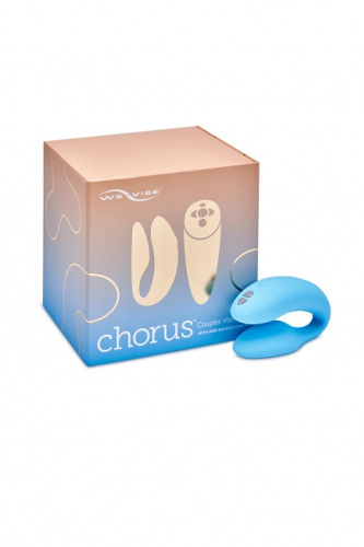 Вибратор WE-VIBE Chorus для пар голубой