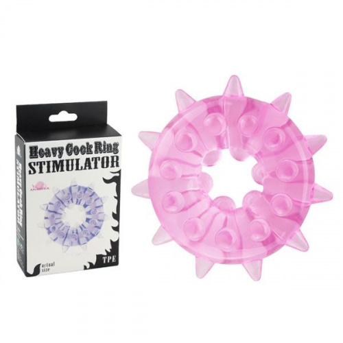 Эрекционное кольцо Stimulator розовое