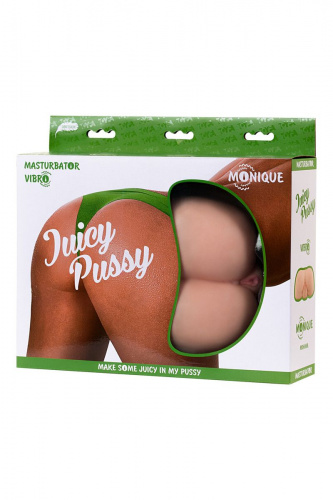 Мастурбатор с вибрацией Juicy Pussy вагина и анус