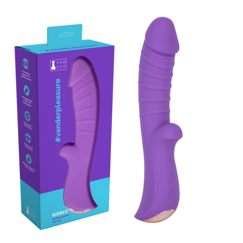 Вибромассажёр Vander "Ribbed"