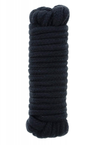 Чёрная веревка для связывания Love Rope - 5 м.