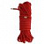 Красная веревка DELUXE BONDAGE ROPE - 10 м.