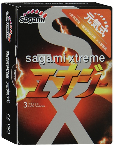 Презервативы Sagami Energy 3 шт.